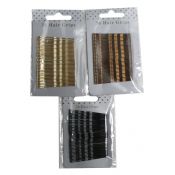 Hair Grips Kirby Grips - Pk 36 - 3 colours